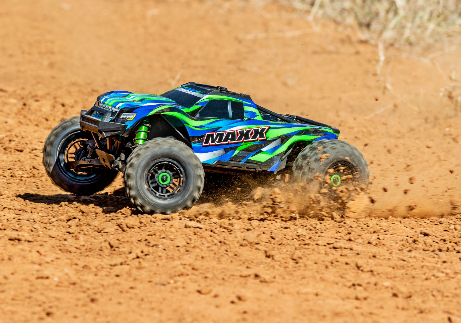 Automodel Traxxas Wide-MAXX Monster Truck 4WD 1/10 RTR - Verde